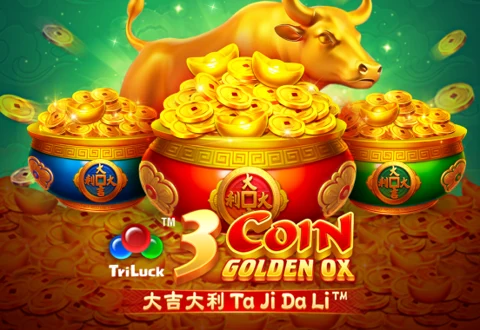 3 Coin Golden OX JILI cover