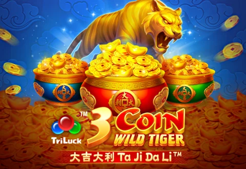 3 Coin Wild Tiger JILI cover