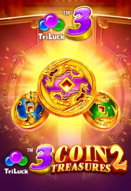3 Coin Treasures 2 — opisyal na cover ng laro mula sa JILI