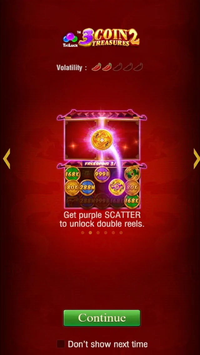 3 Coin Treasures 2 — larawan ng provider na JILI 2