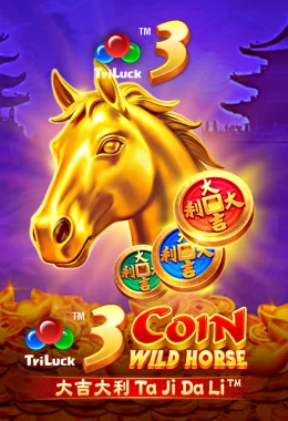 3 Coin Wild Horse — official JILI game cover