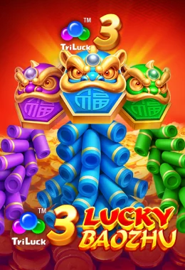 3 Lucky Baozhu — official JILI game cover