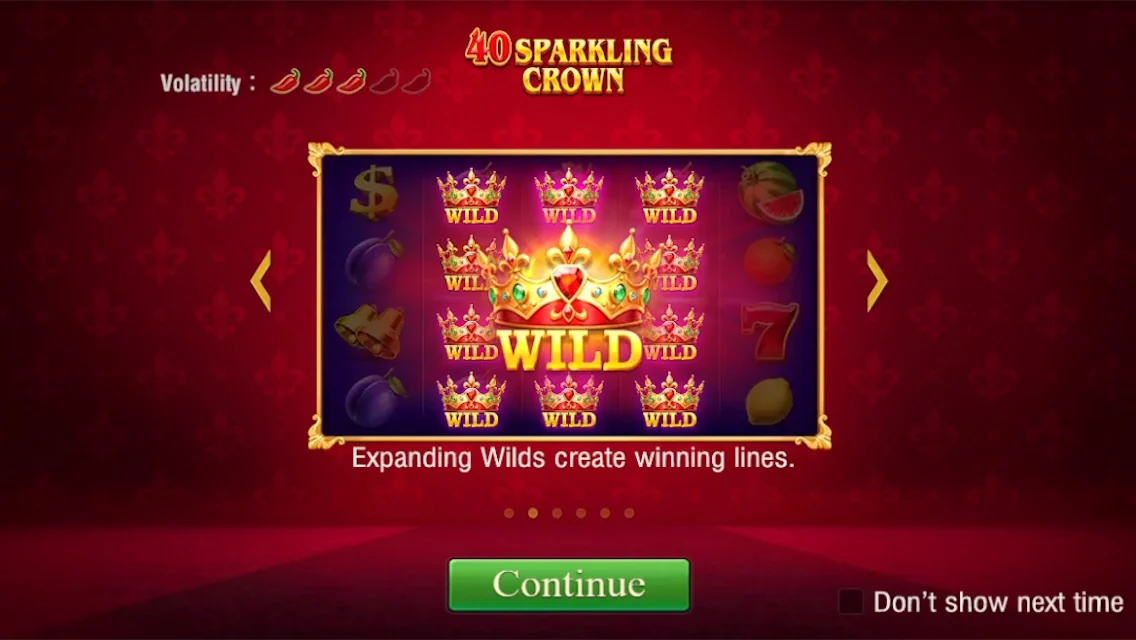 40 Sparkling Crown — JILI provider image 2