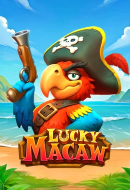 Lucky Macaw — opisyal na cover ng laro mula sa JILI