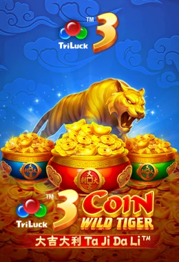 3 Coin Wild Tiger — official JILI game cover
